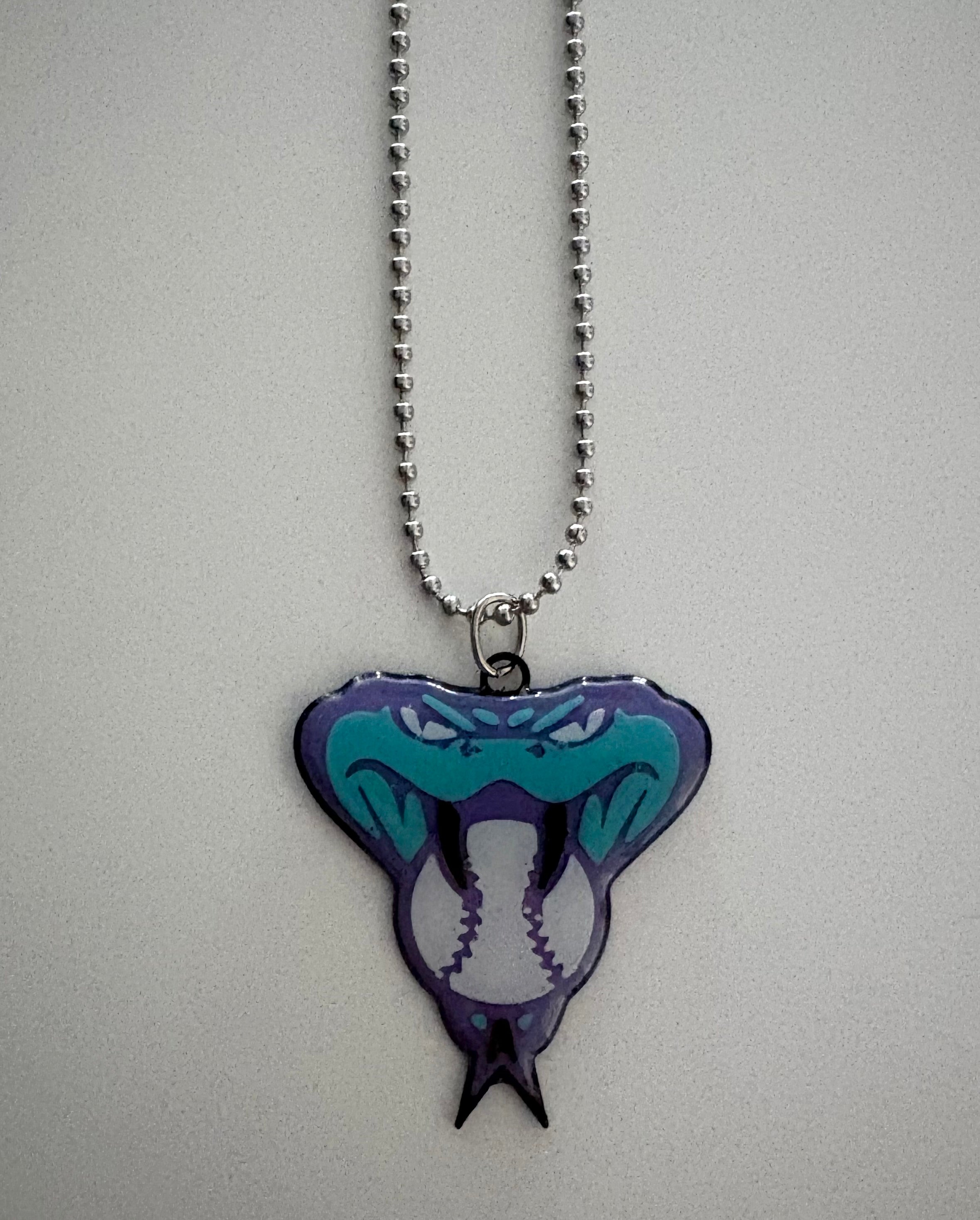 Arizona Diamondbacks Earrings and Chain